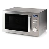 DOMO DO2334CG Mikrowelle Silber 800W Timerfunktion, Grillfunktion