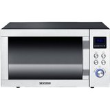 Severin Mikrowelle 4-in-1 Mikrowelle mit Doppelgrill / Pizza-Express